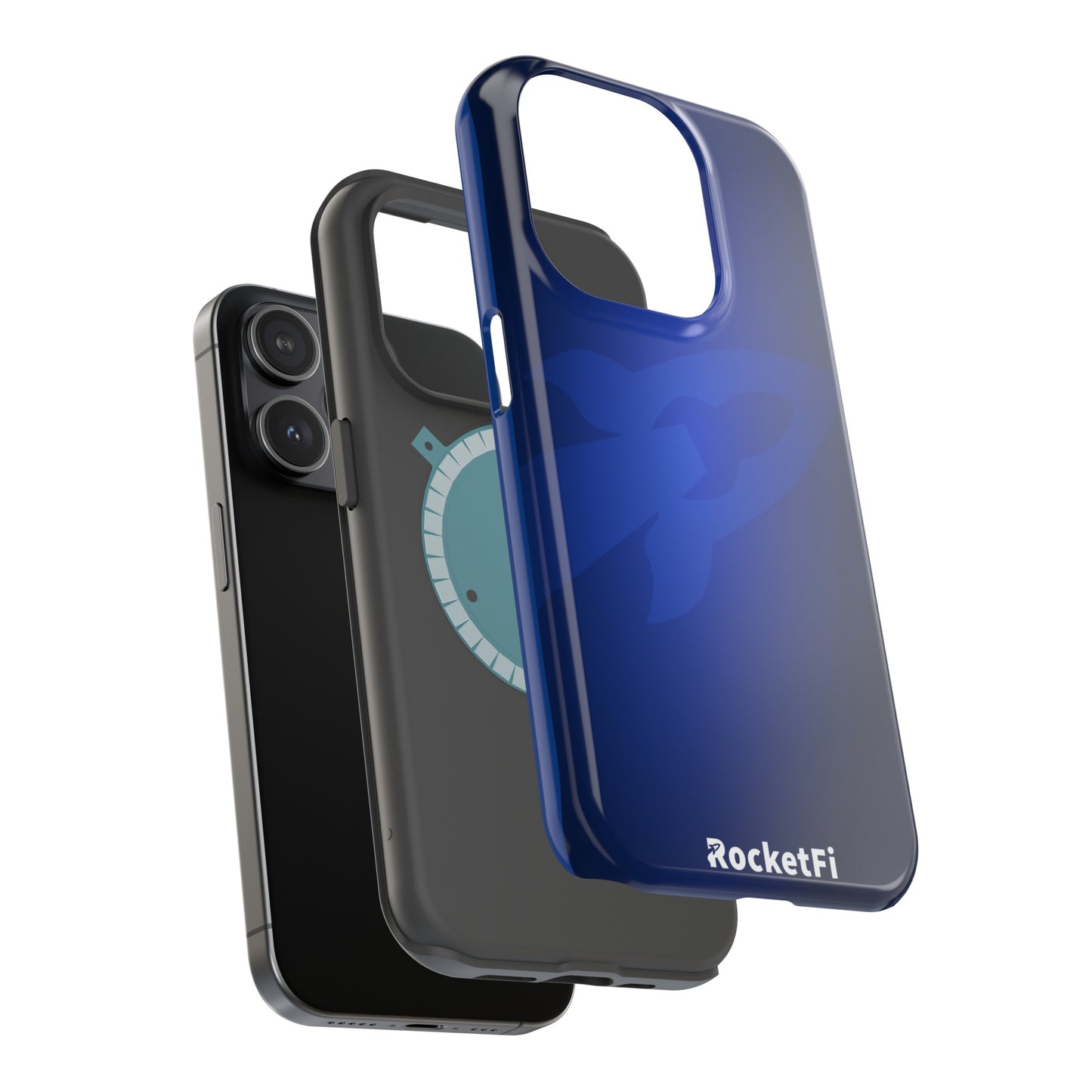 RocketFi MagSafe Tough Case Blue