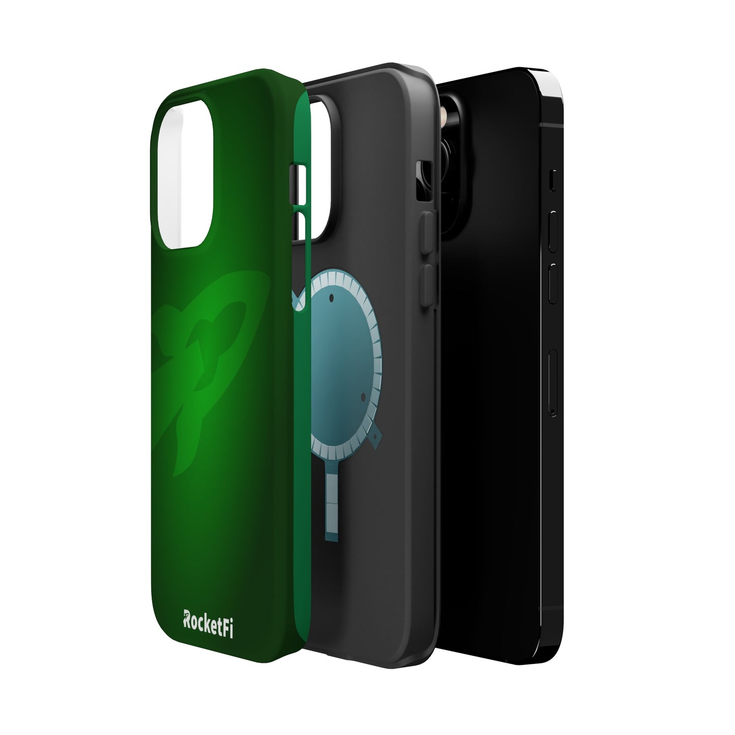 RocketFi MagSafe Tough Case Green