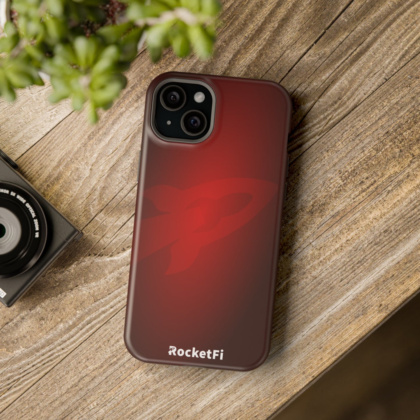 RocketFi MagSafe Tough Case Red
