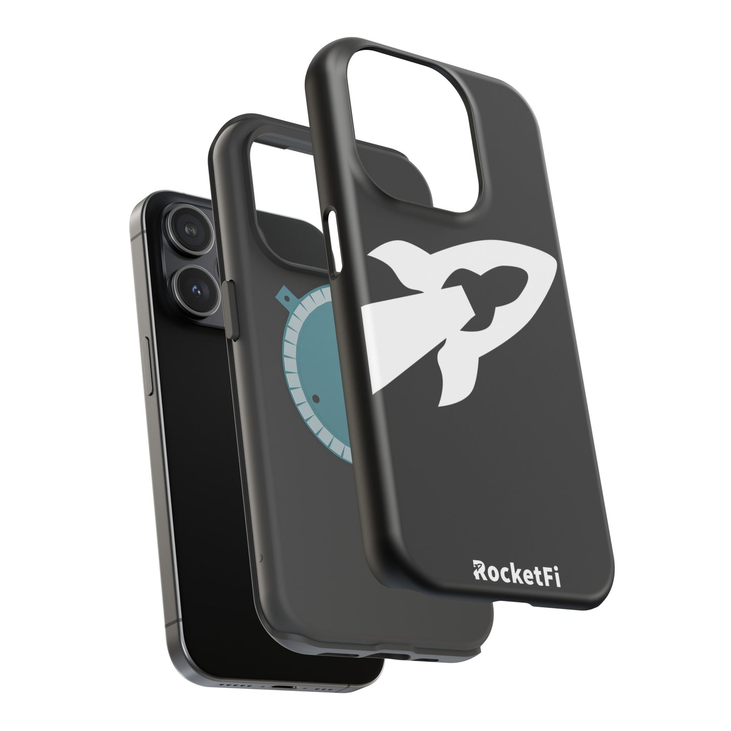 RocketFi MagSafe Tough Case Black