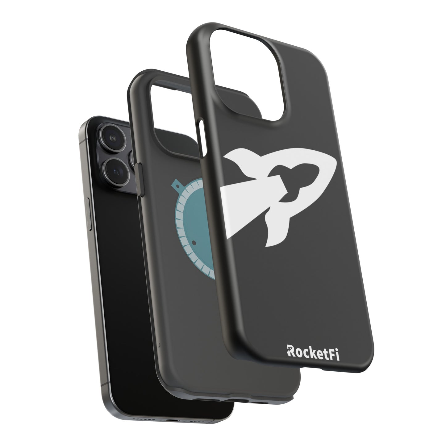 RocketFi MagSafe Tough Case Black