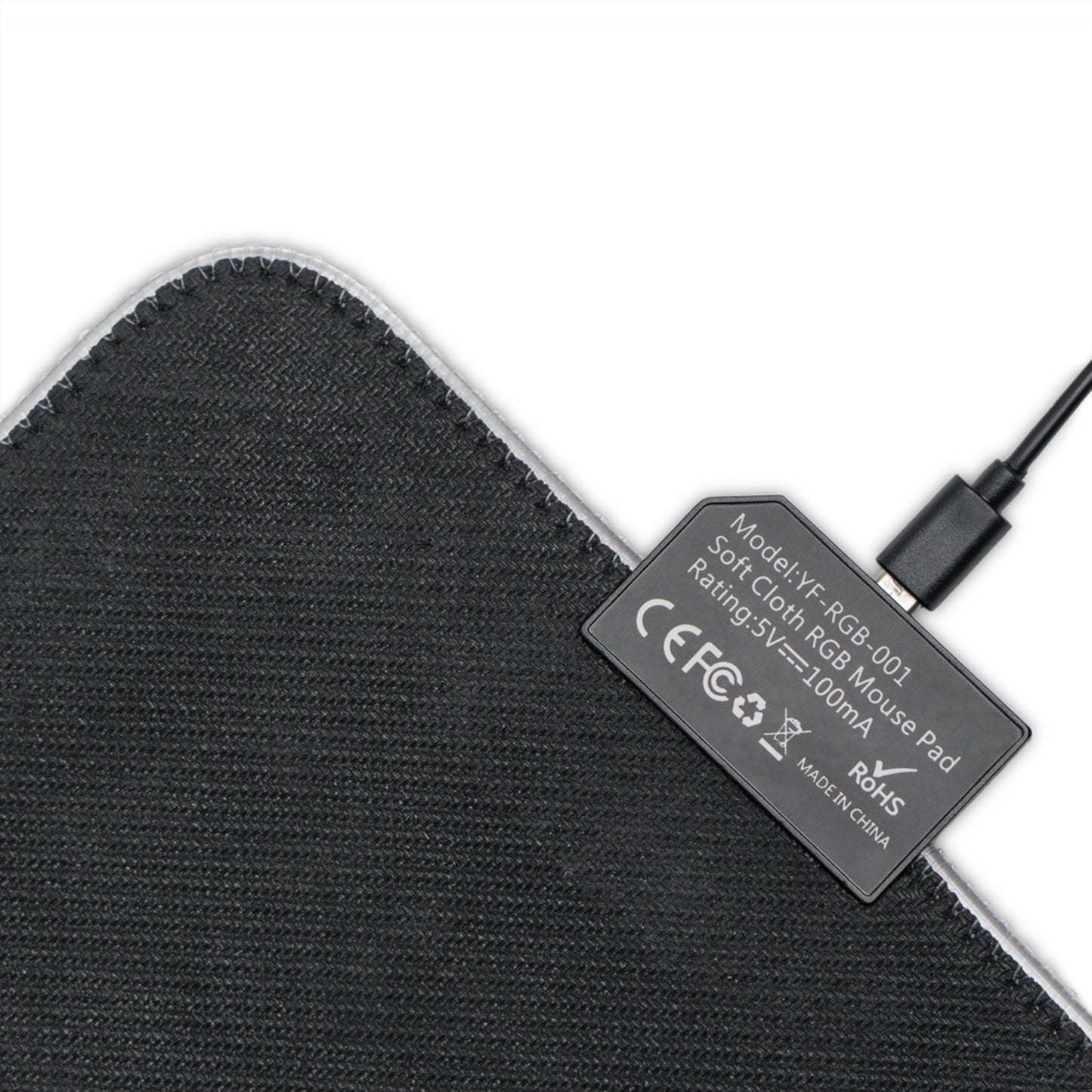 Vidiac LED Gaming Mouse Pad Dark