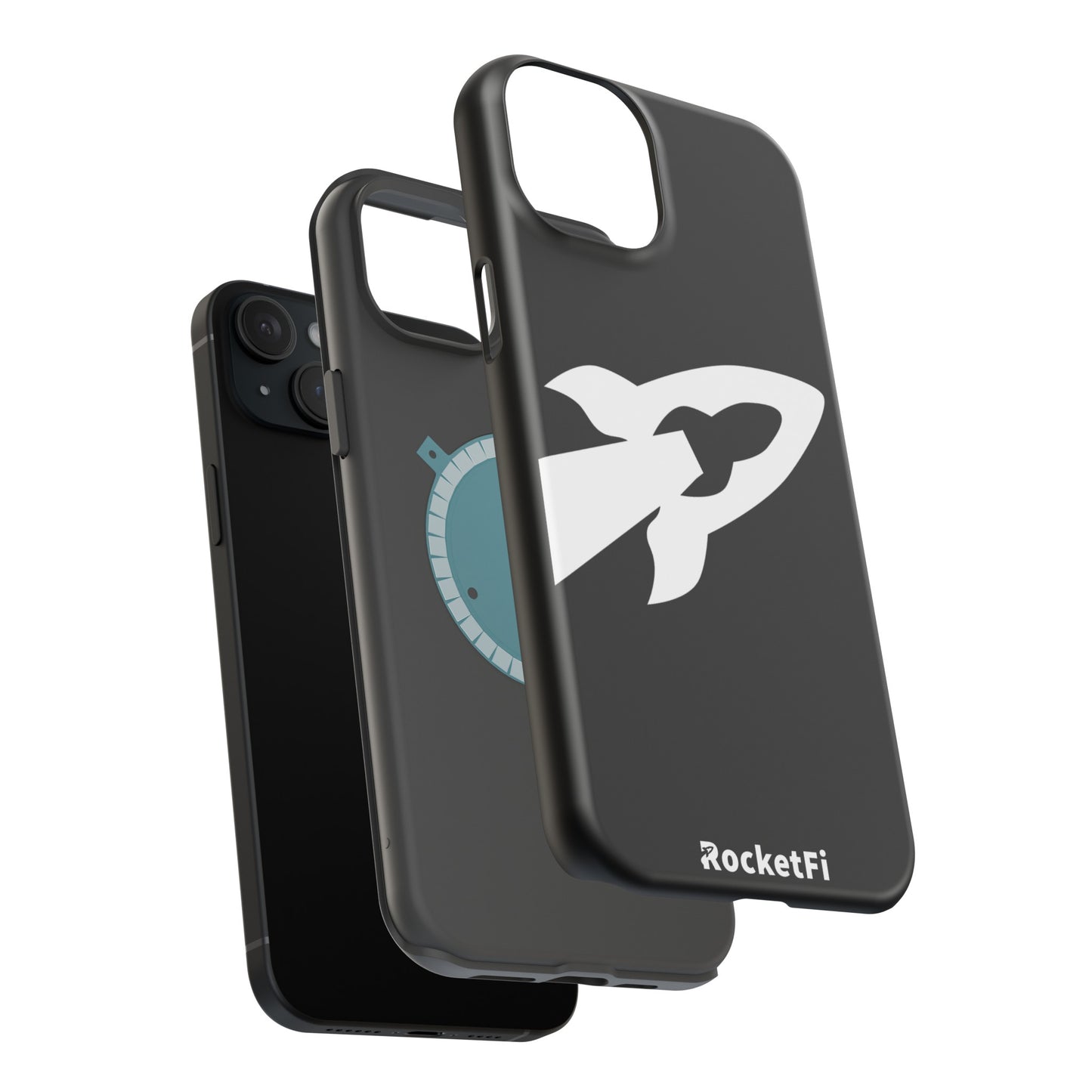 RocketFi MagSafe Tough Case Black