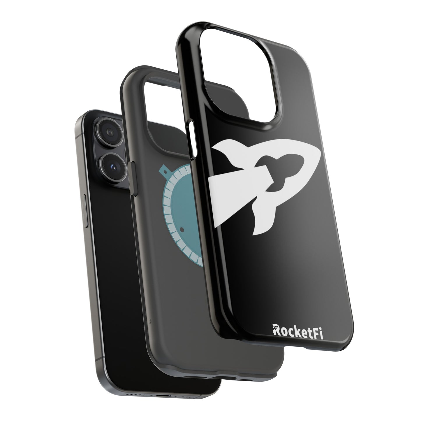 RocketFi MagSafe Tough Case Black