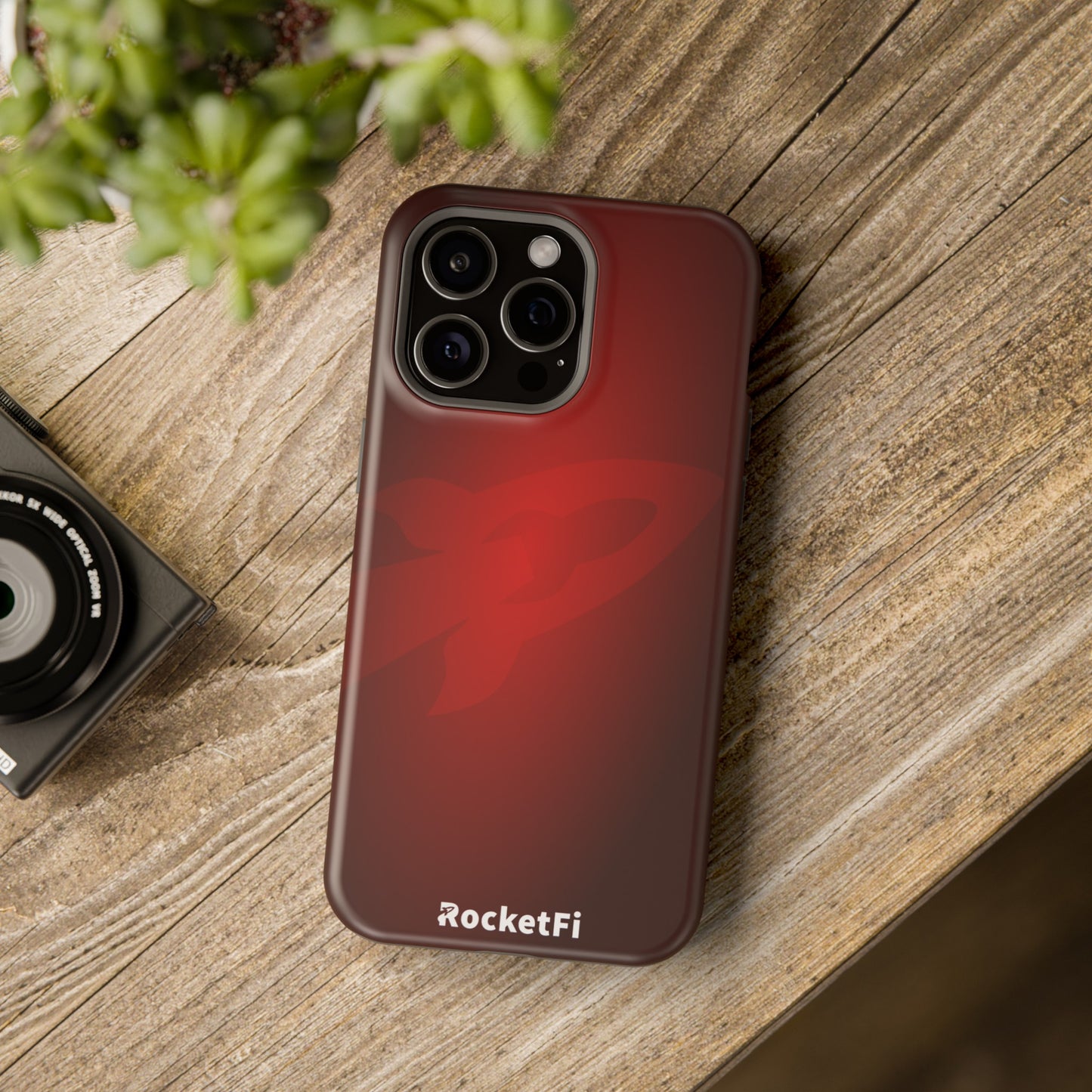 RocketFi MagSafe Tough Case Red