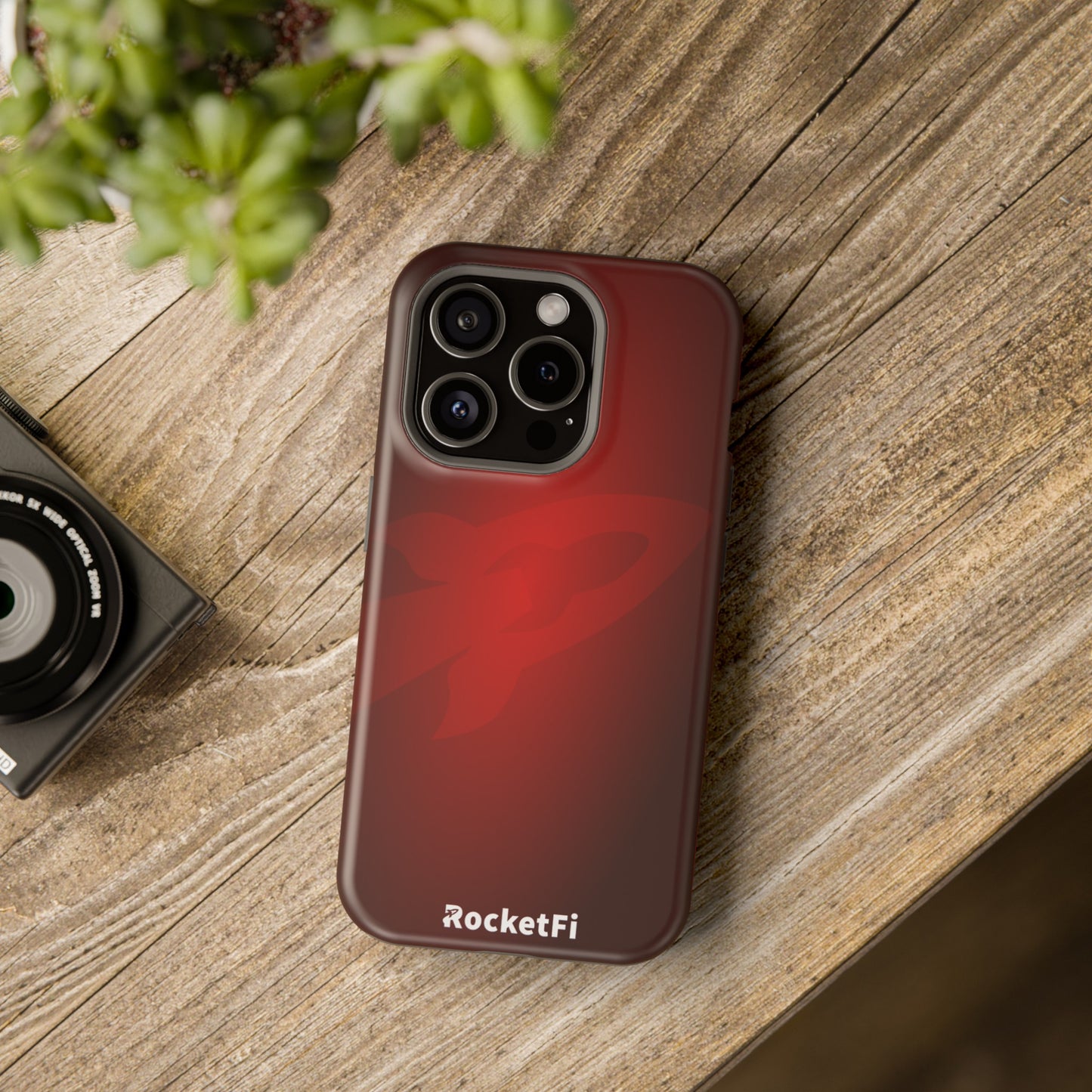 RocketFi MagSafe Tough Case Red