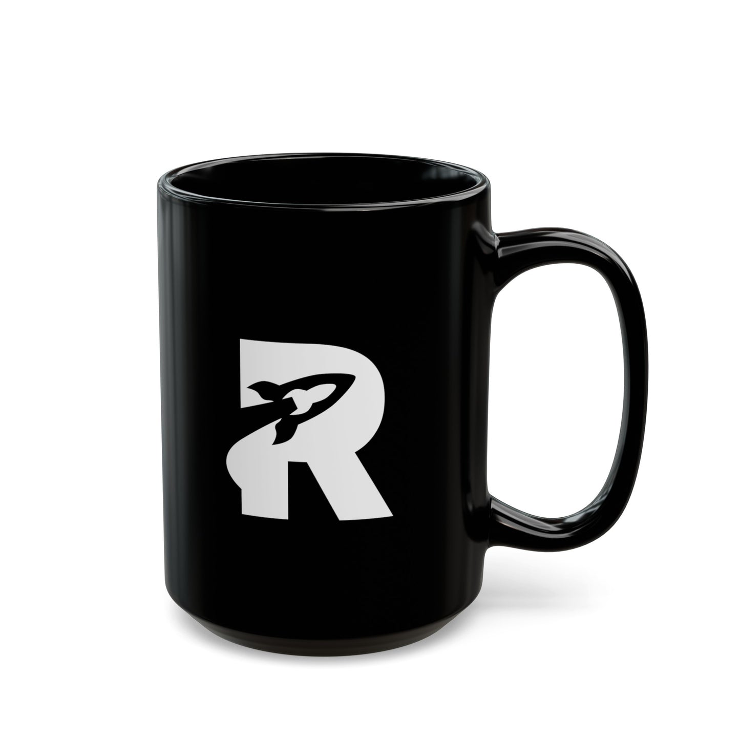 RocketFi Black Mug B (11oz, 15oz)