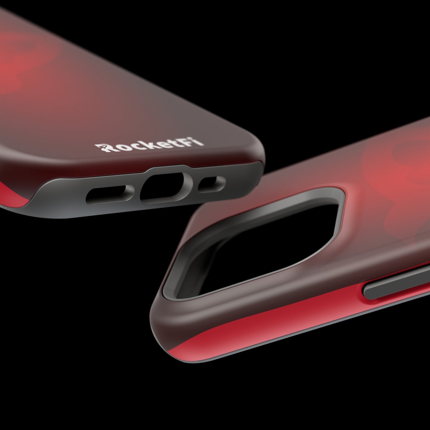 RocketFi MagSafe Tough Case Red