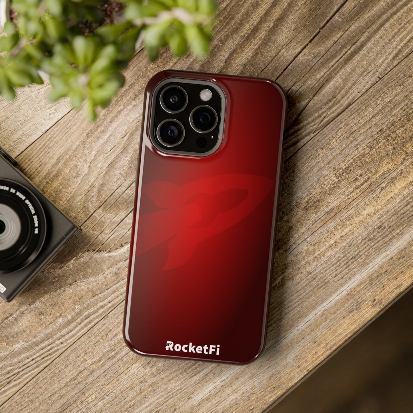 RocketFi MagSafe Tough Case Red