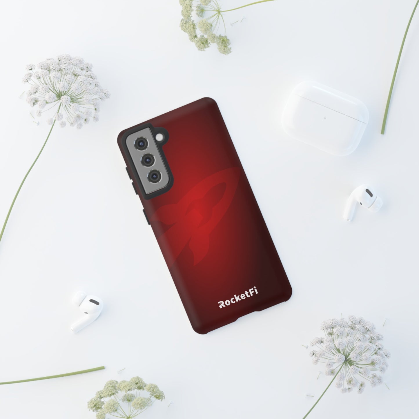 RocketFi Tough Case Red