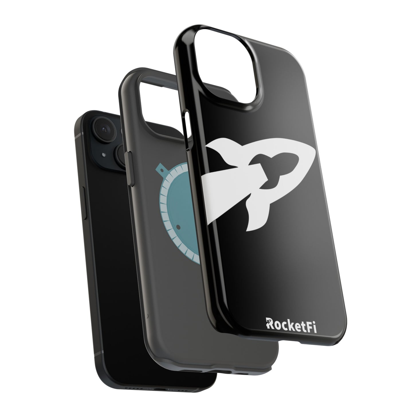 RocketFi MagSafe Tough Case Black