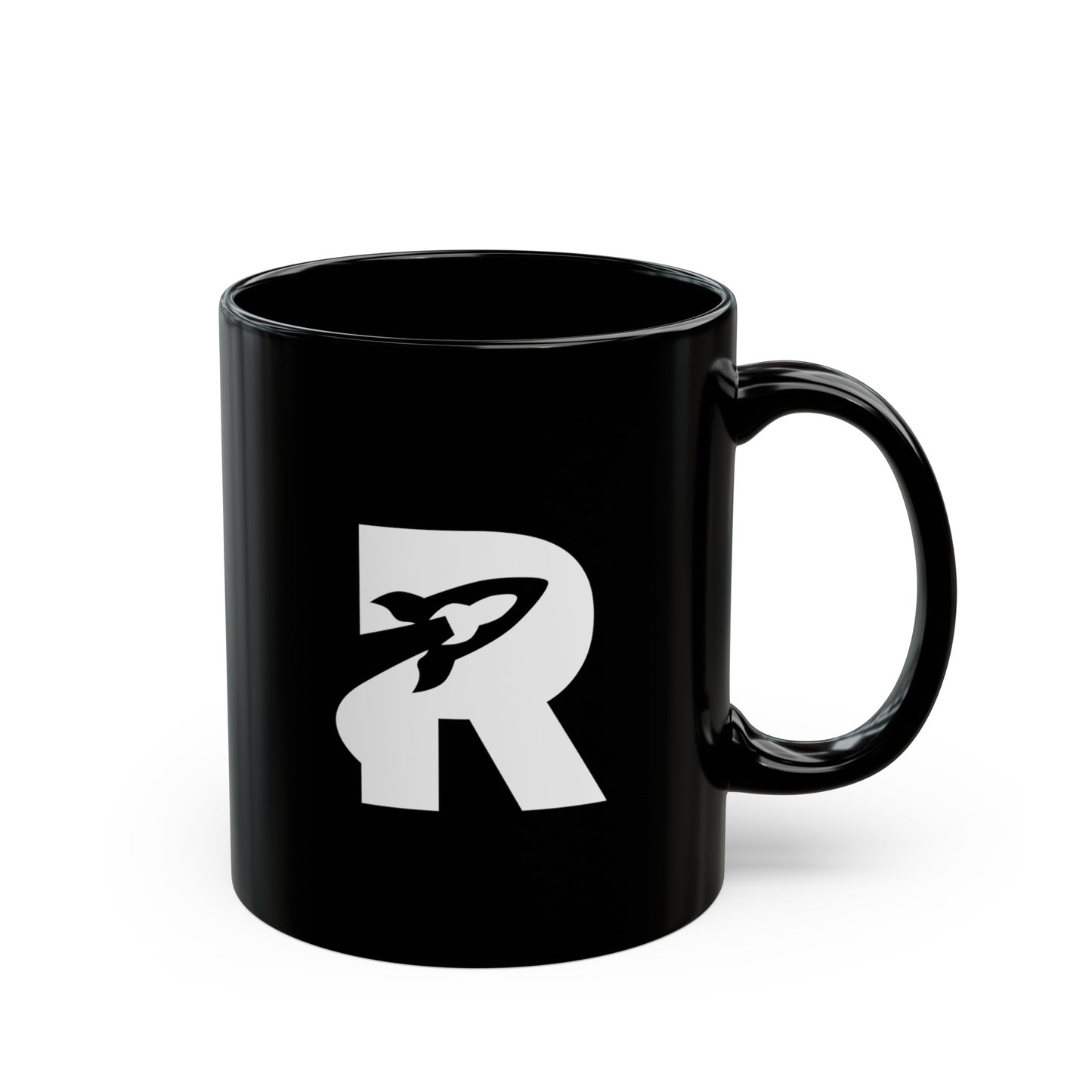 RocketFi Black Mug B (11oz, 15oz)