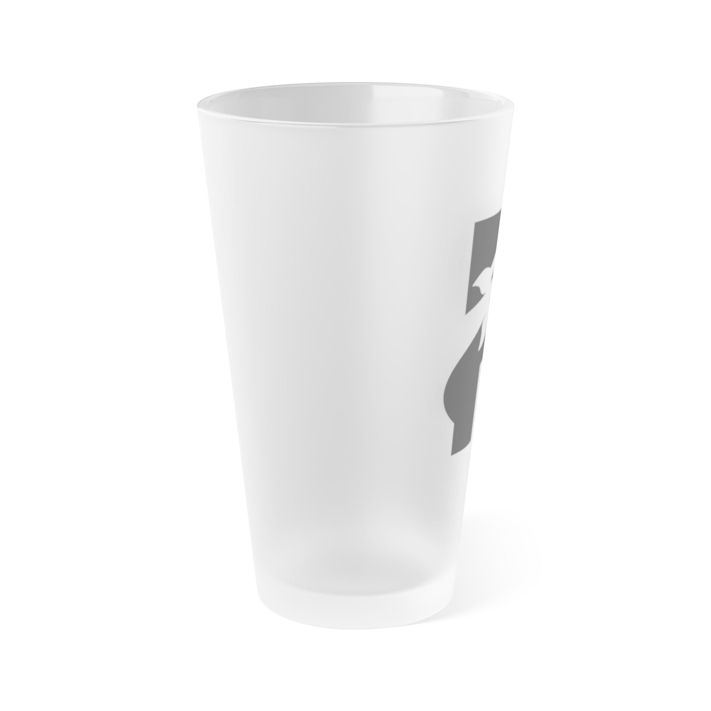 RocketFi Frosted Pint Glass, 16oz
