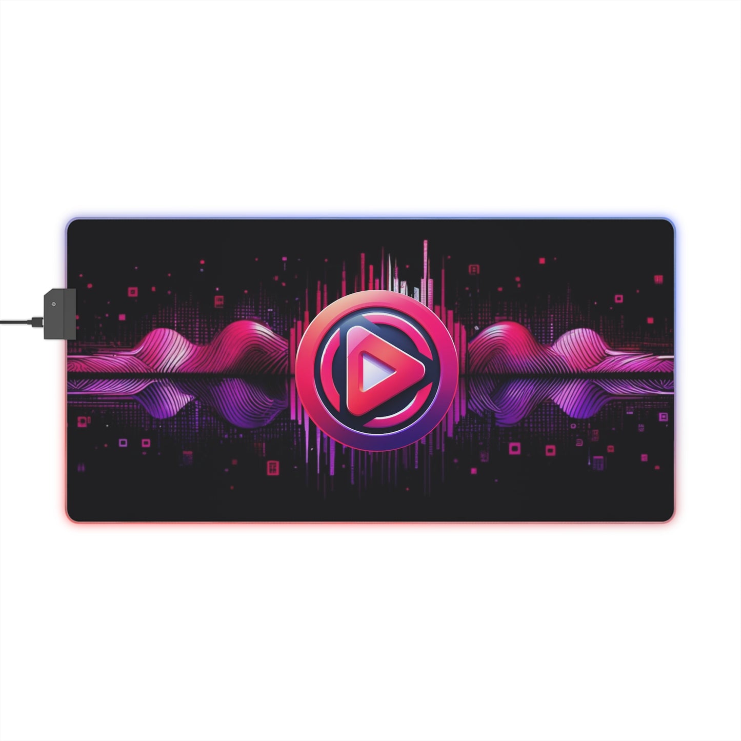 Vidiac LED Gaming Mouse Pad Dark