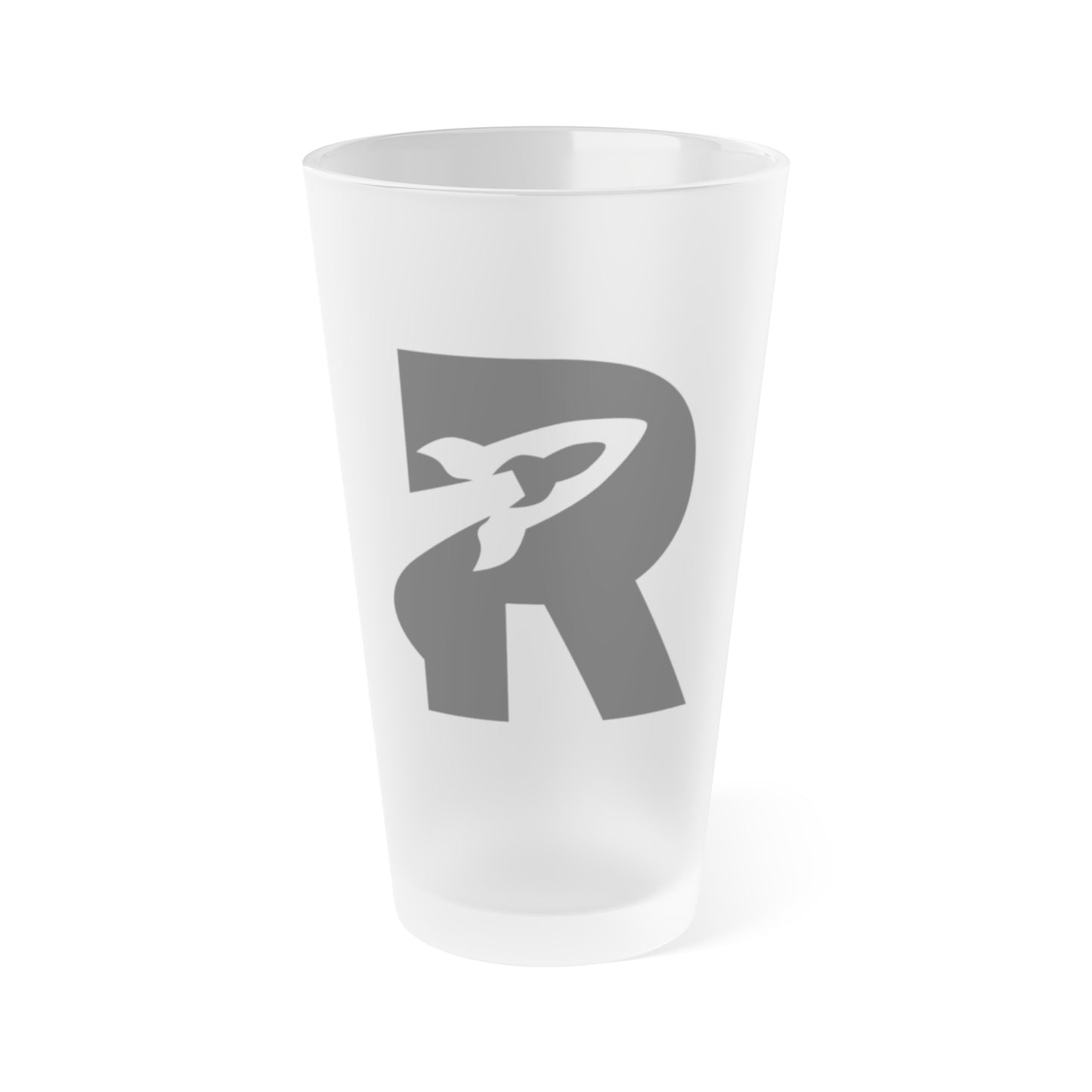 RocketFi Frosted Pint Glass, 16oz