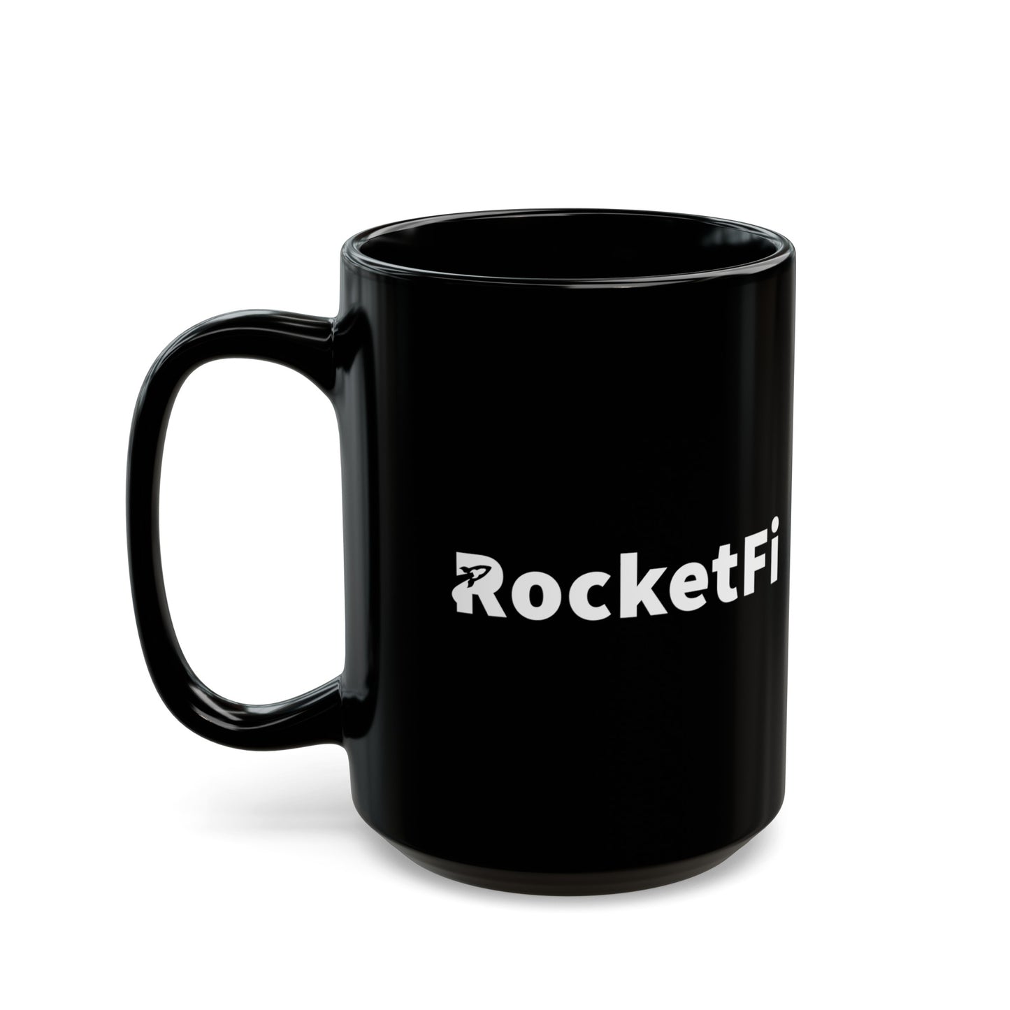RocketFi Black Mug (11oz, 15oz)