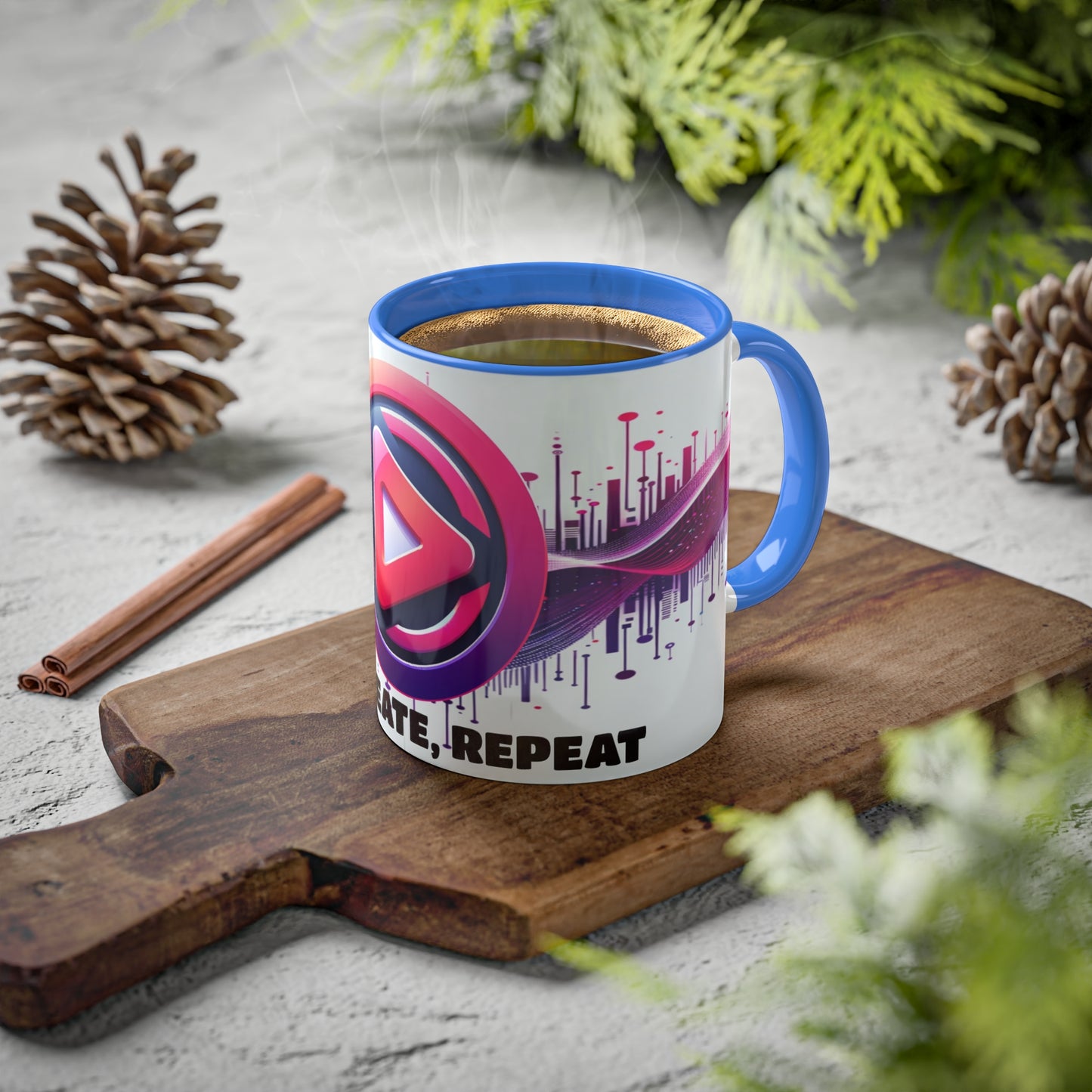 Vidiac Colorful Mugs, 11oz