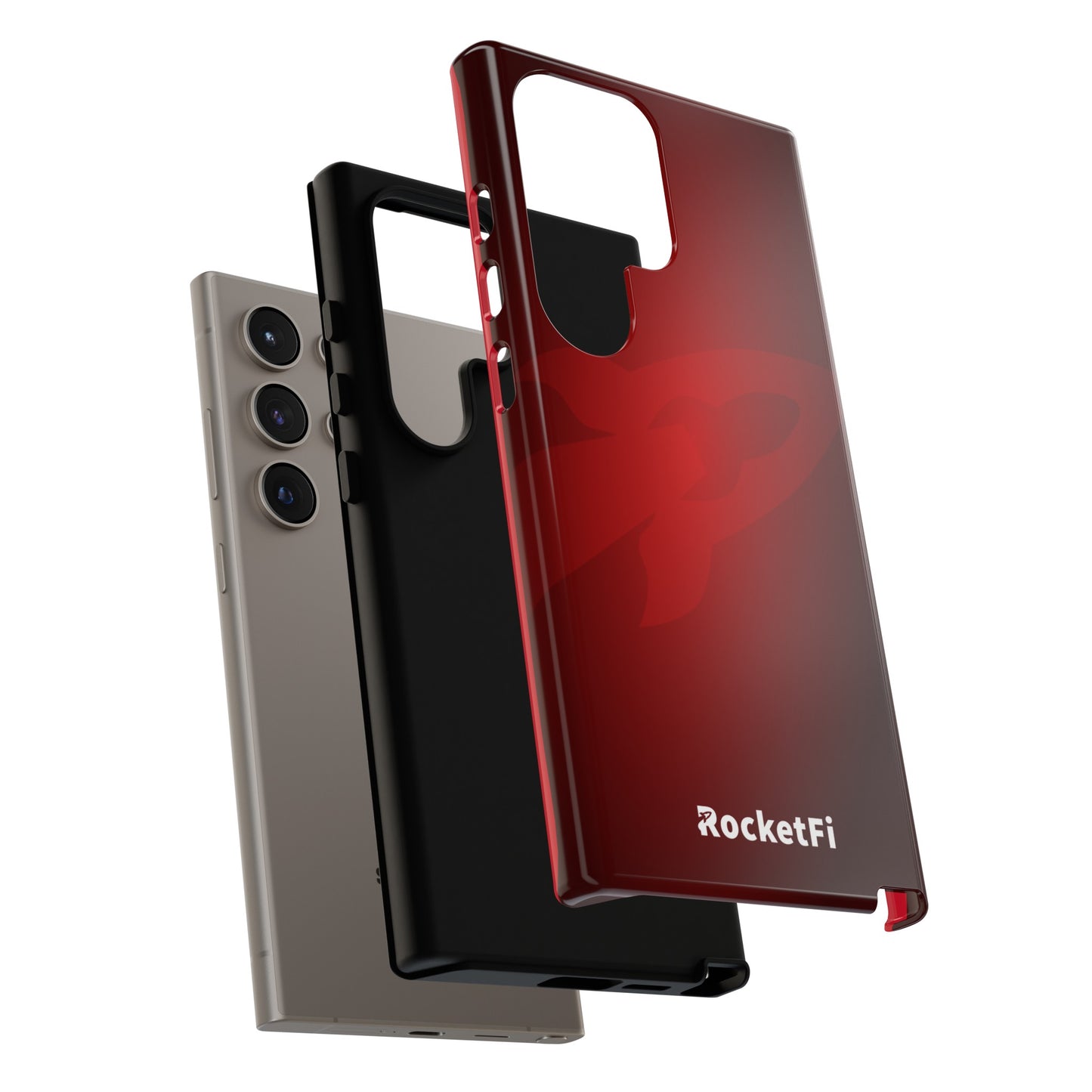 RocketFi Tough Case Red