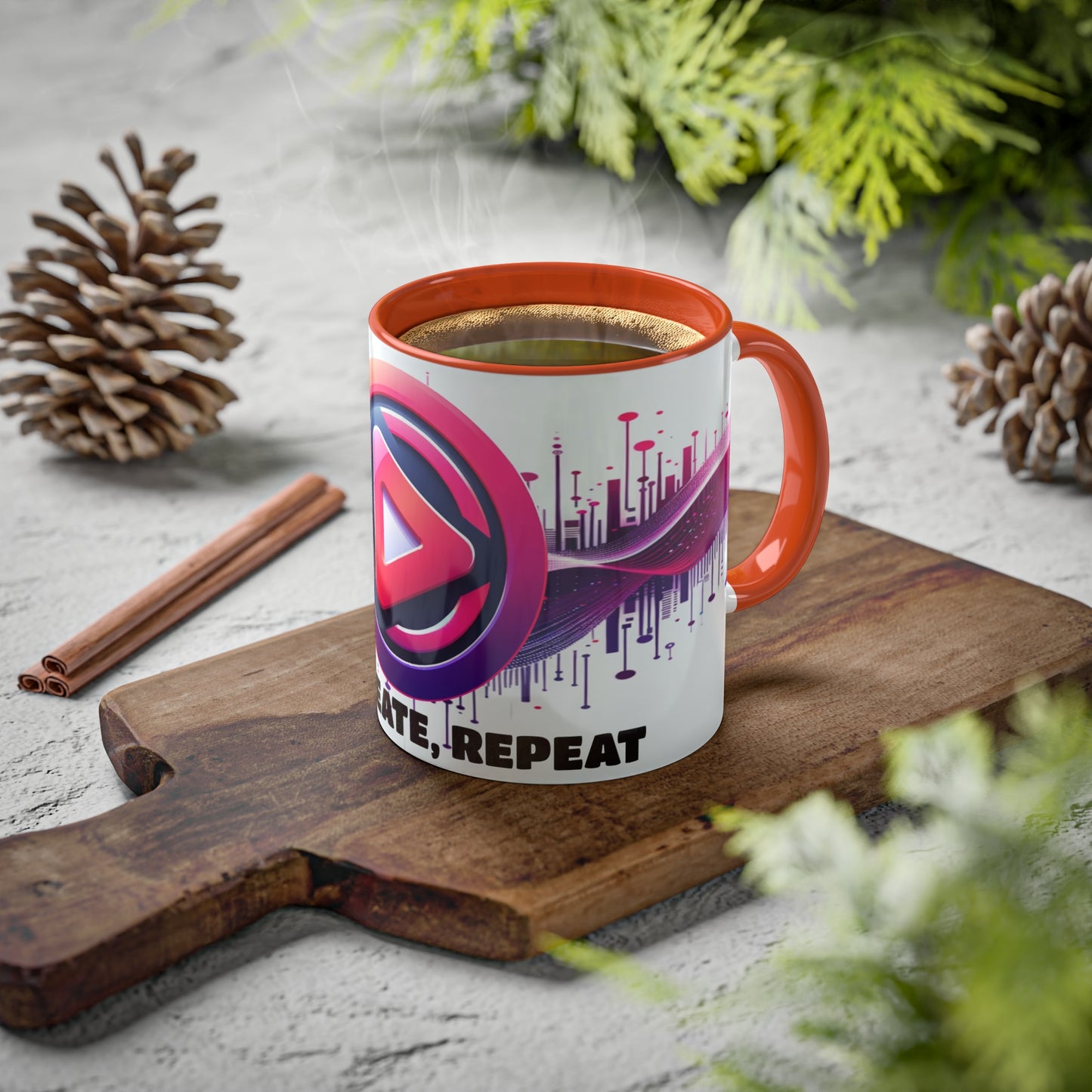 Vidiac Colorful Mugs, 11oz