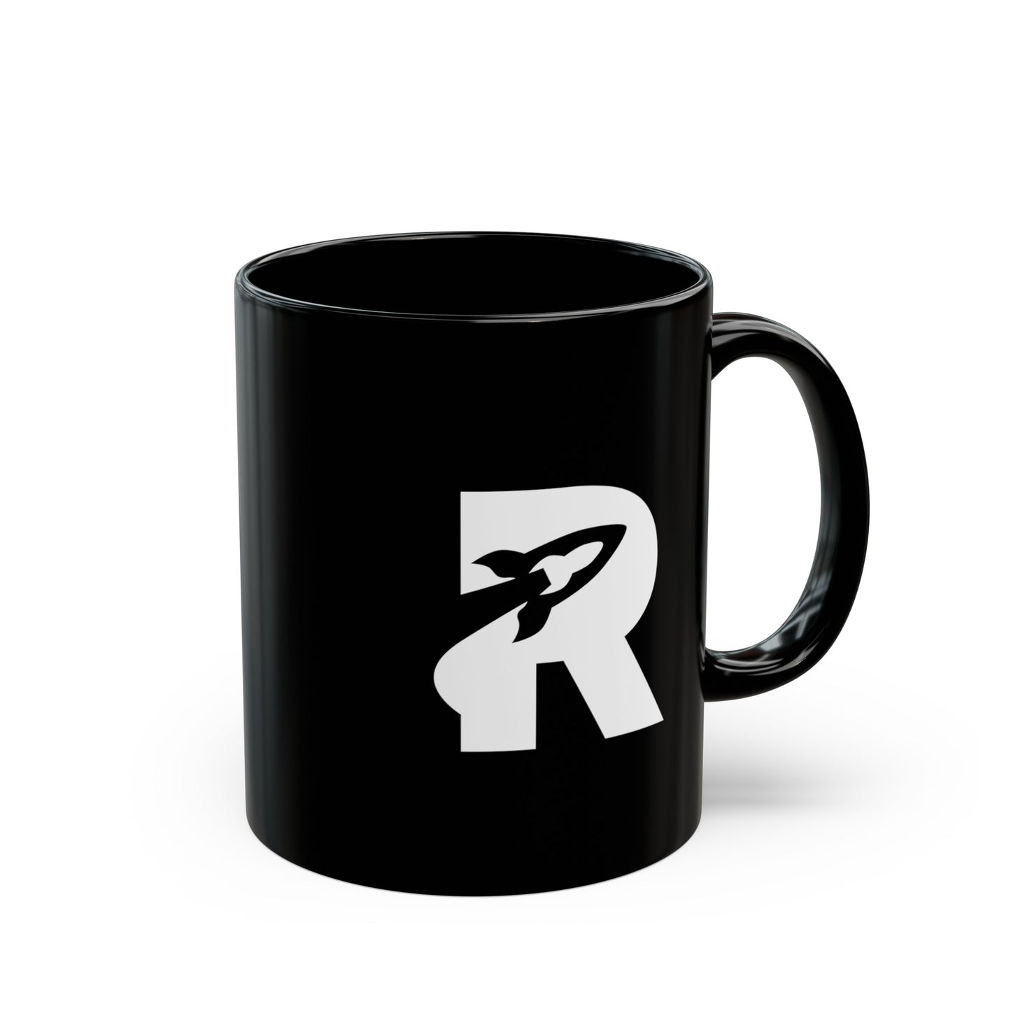 RocketFi Black Mug B (11oz, 15oz)