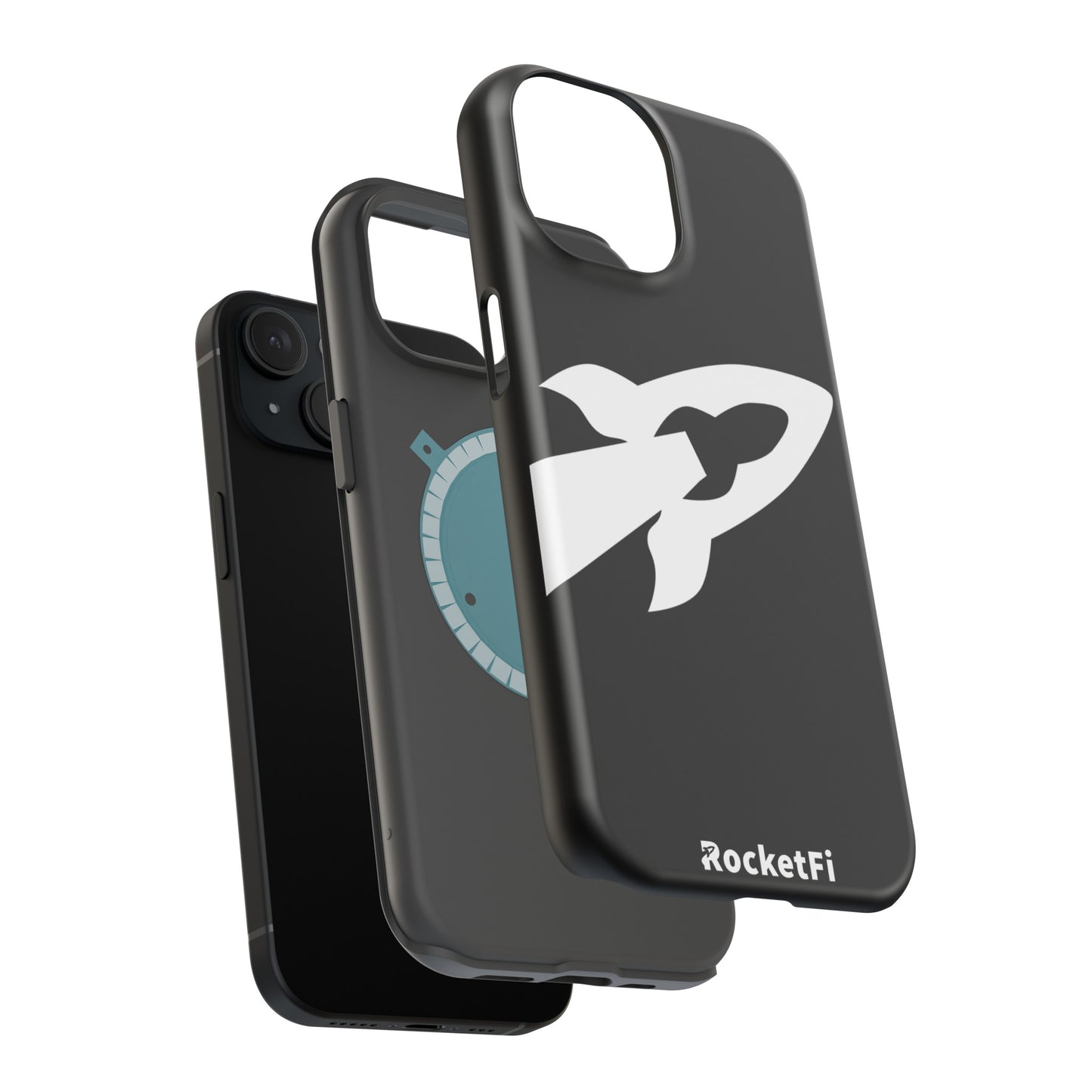 RocketFi MagSafe Tough Case Black