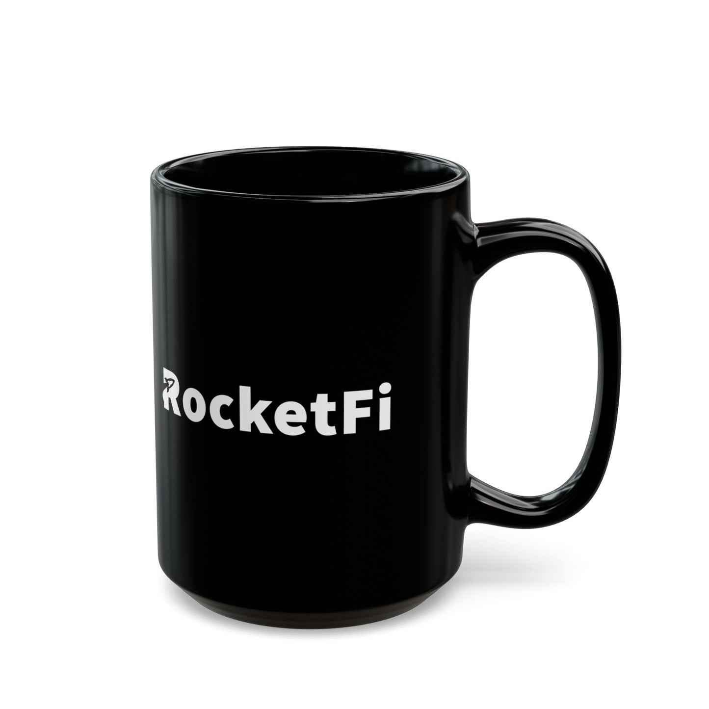 RocketFi Black Mug (11oz, 15oz)