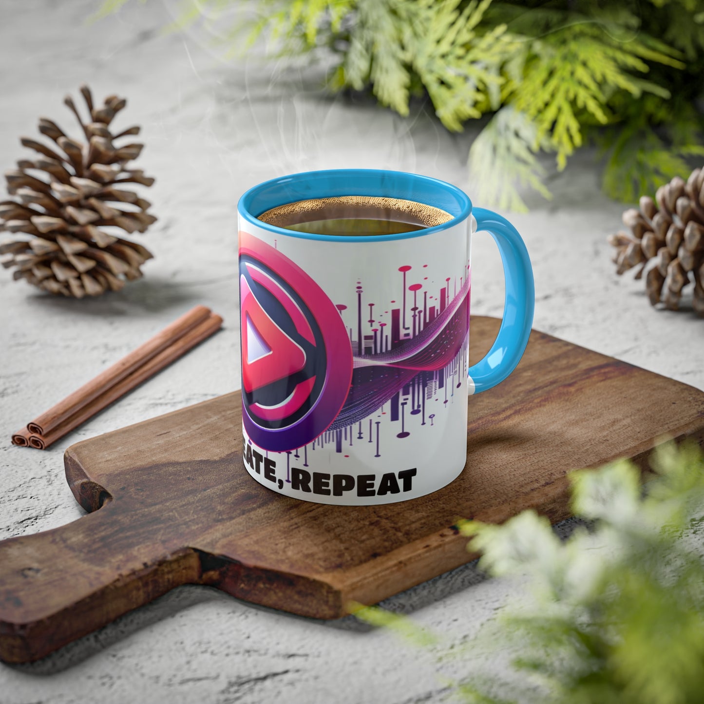 Vidiac Colorful Mugs, 11oz
