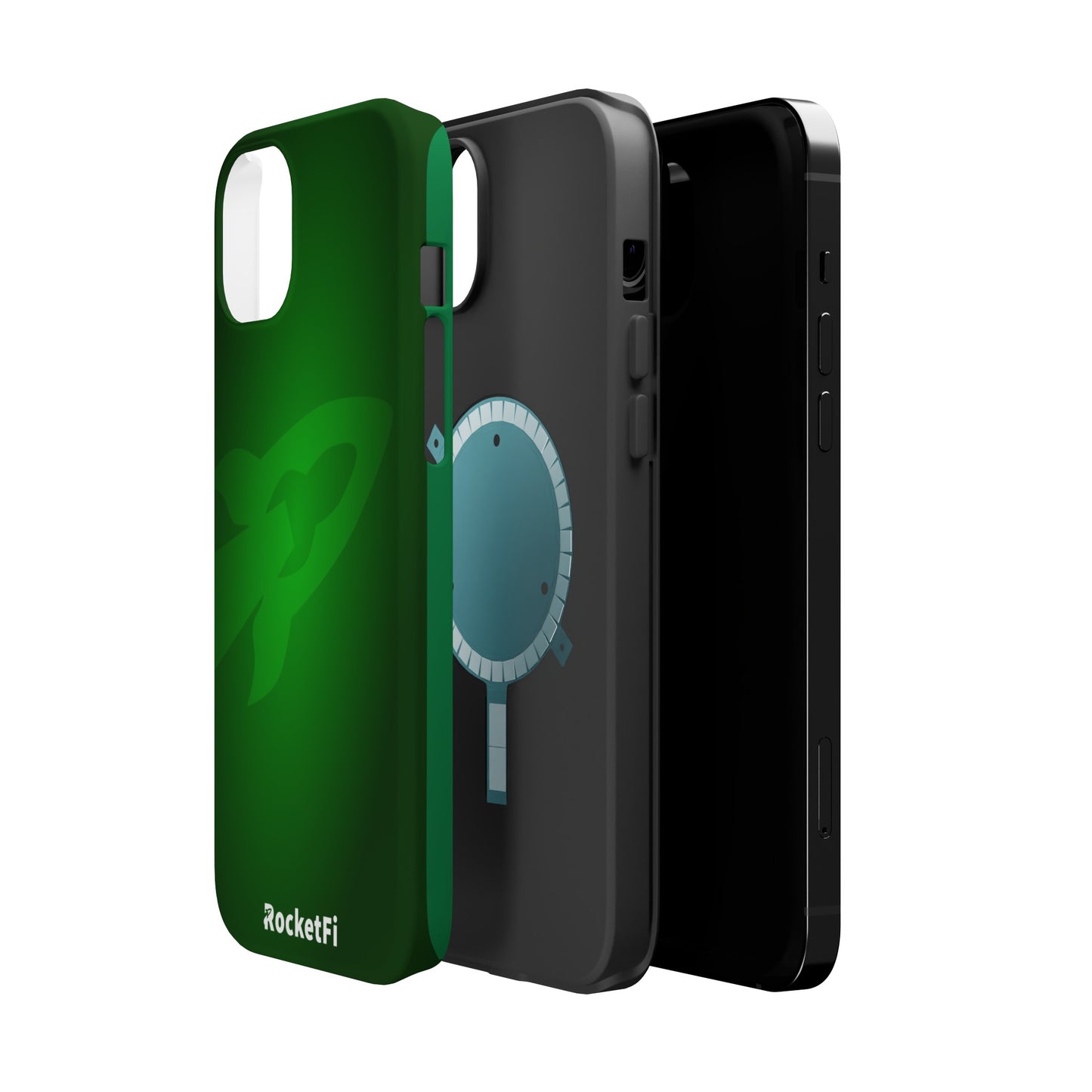 RocketFi MagSafe Tough Case Green