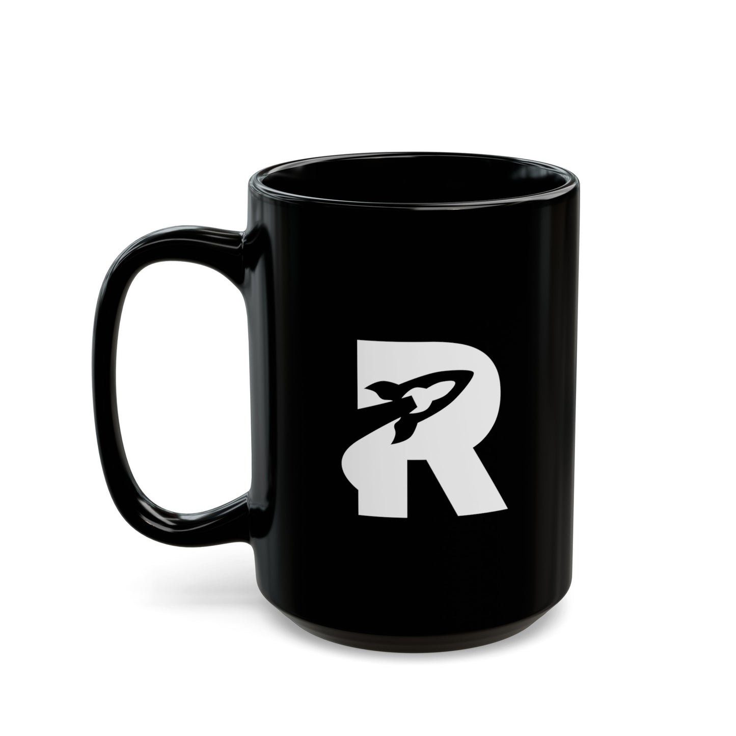 RocketFi Black Mug B (11oz, 15oz)