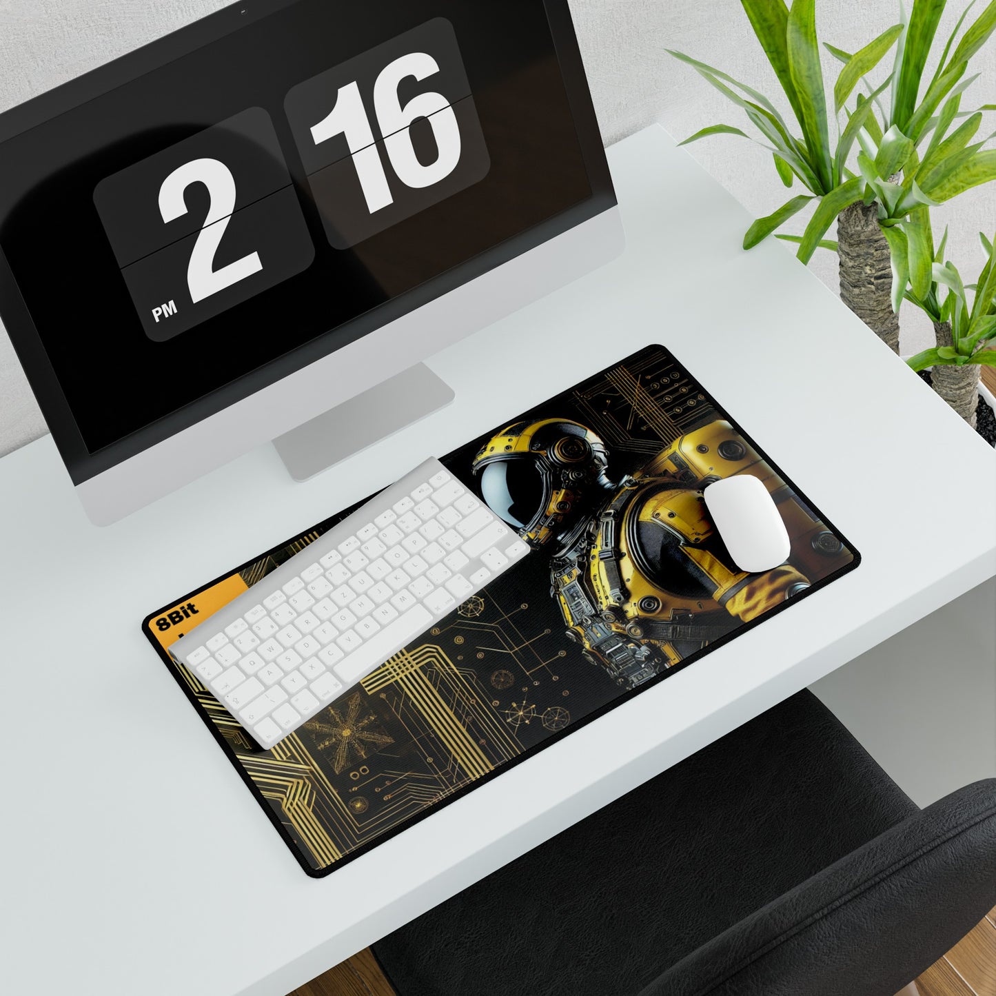 8Bit Chain Desk Mat B
