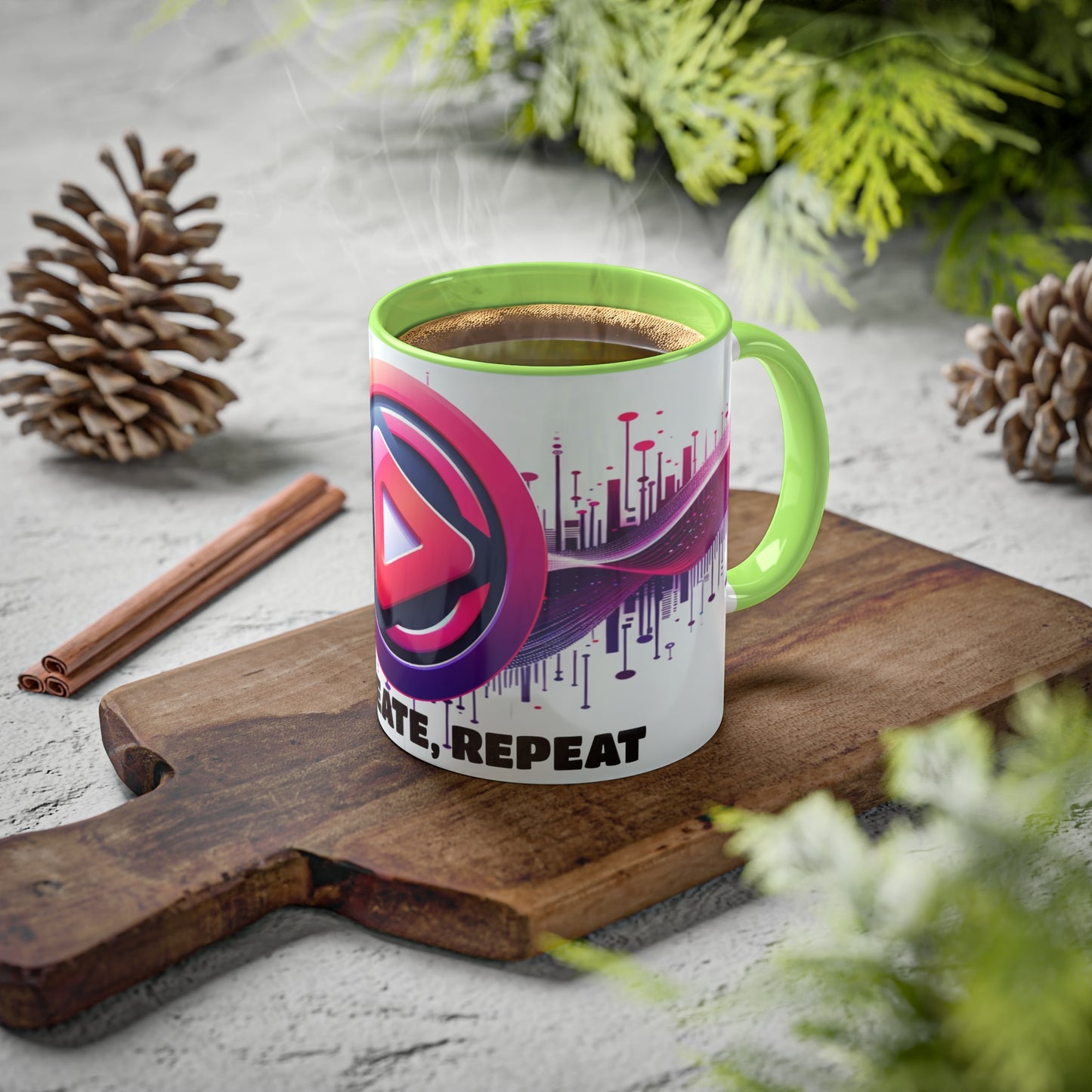 Vidiac Colorful Mugs, 11oz