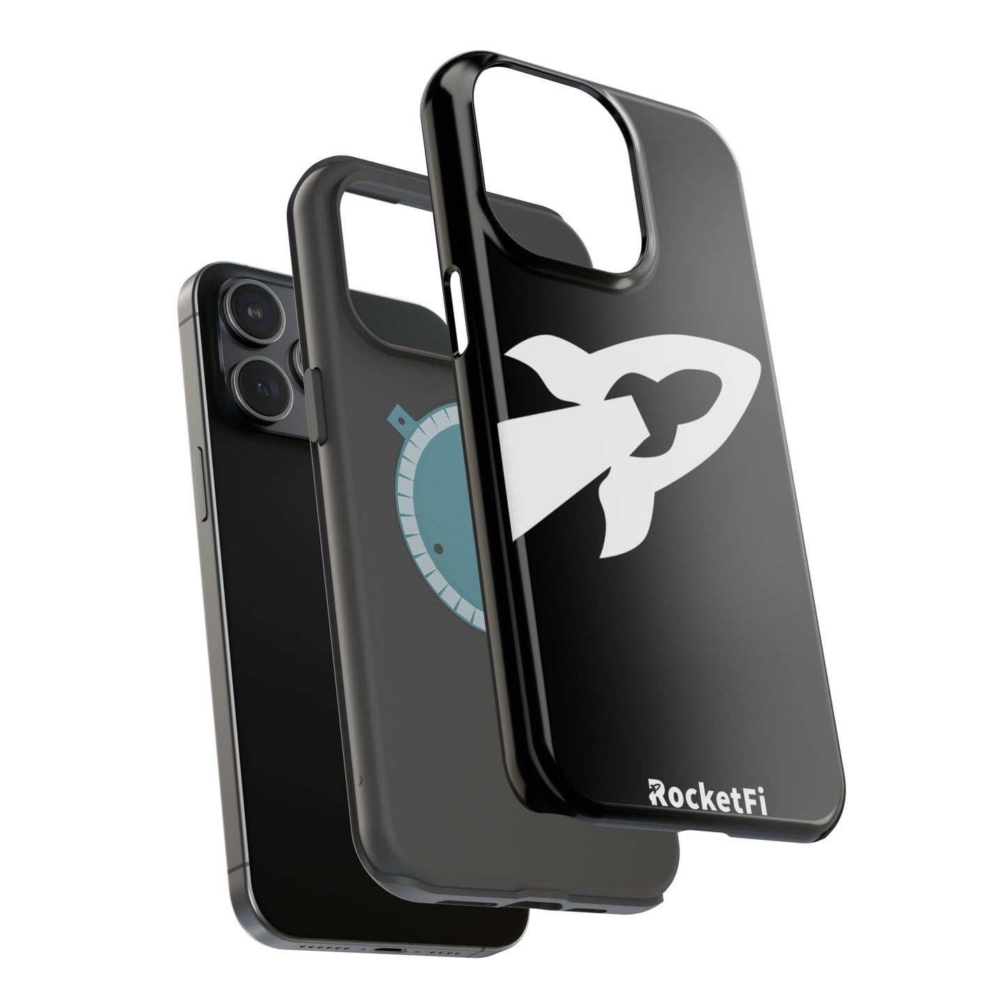 RocketFi MagSafe Tough Case Black