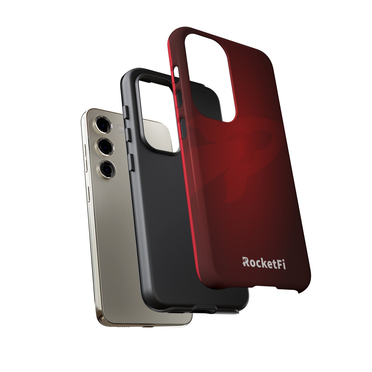 RocketFi Tough Case Red