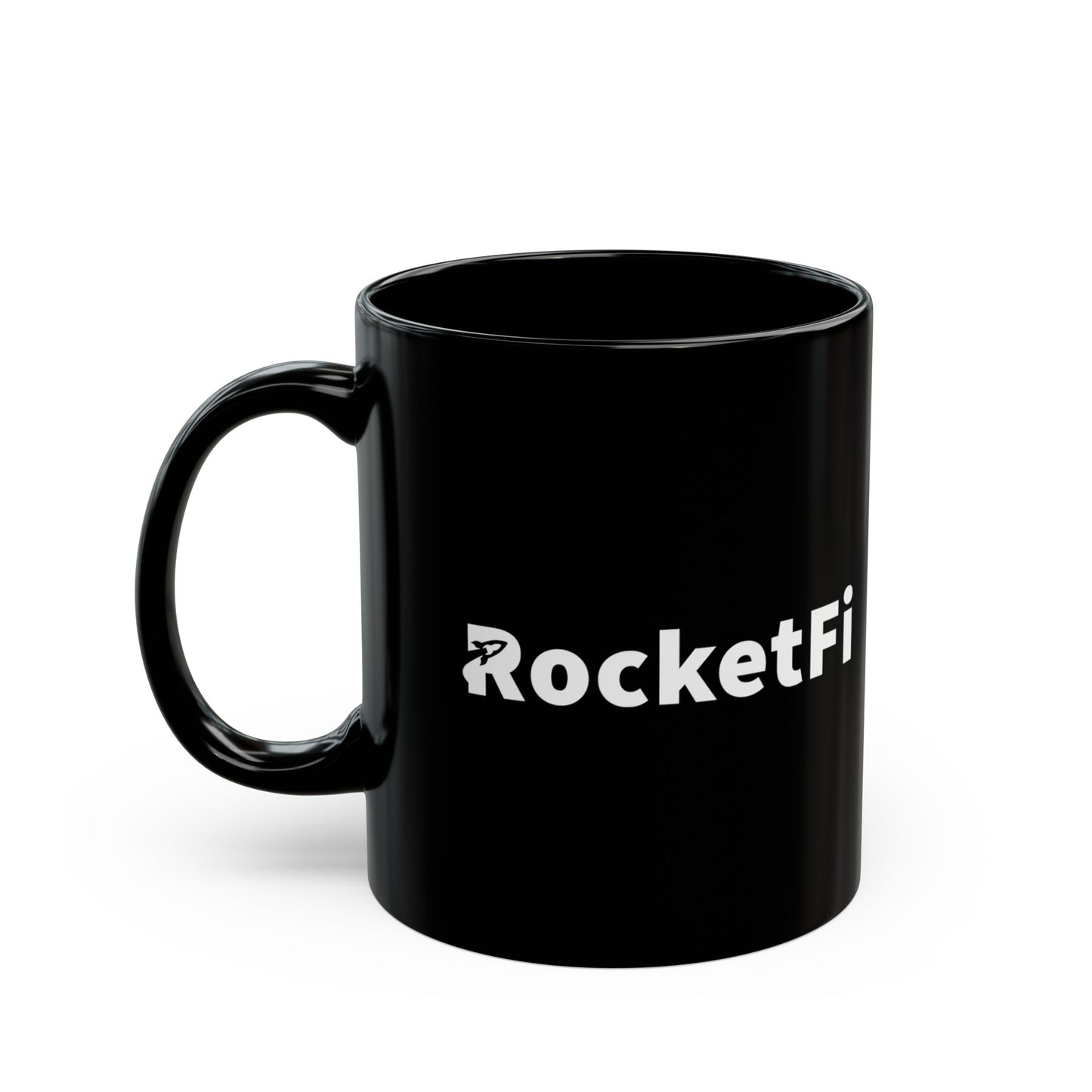 RocketFi Black Mug (11oz, 15oz)