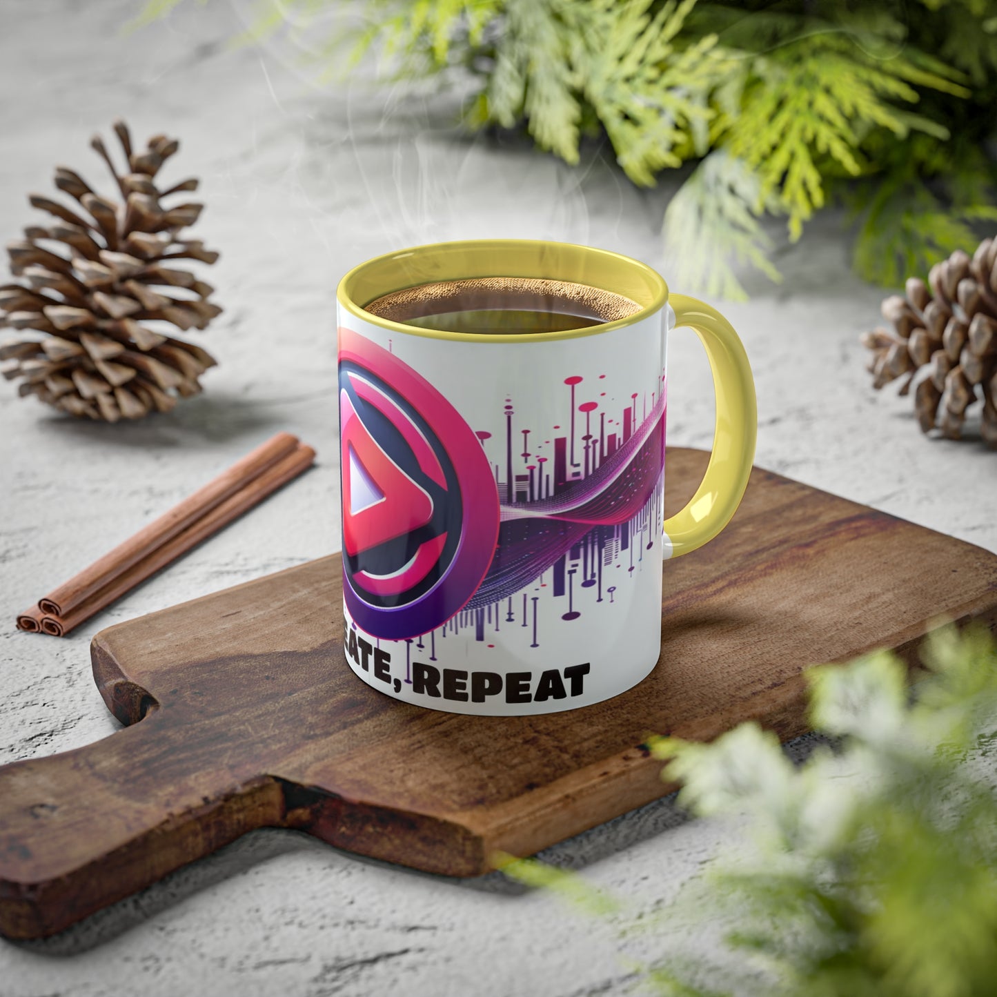 Vidiac Colorful Mugs, 11oz