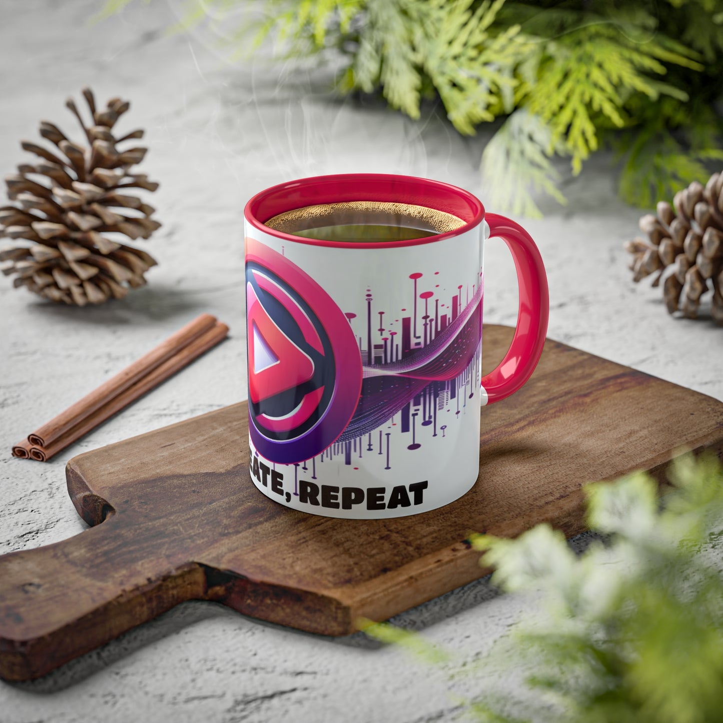 Vidiac Colorful Mugs, 11oz