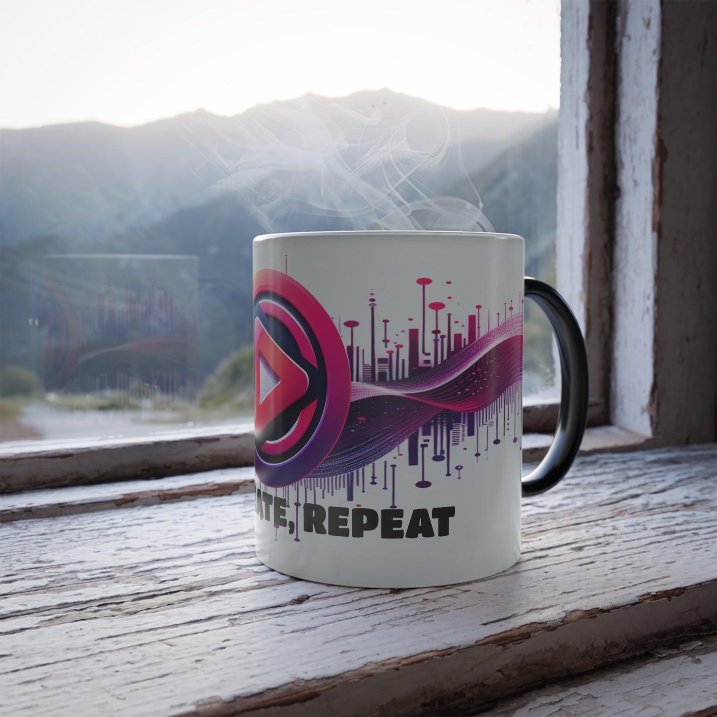 Vidiac Color Morphing Mug, 11oz