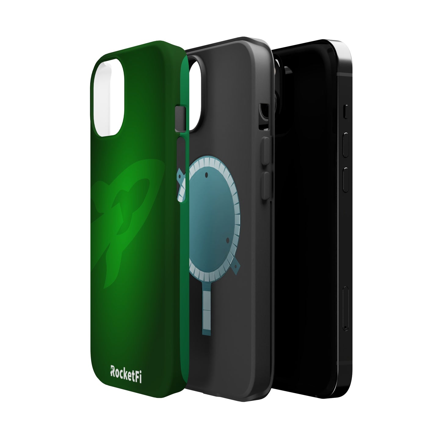 RocketFi MagSafe Tough Case Green