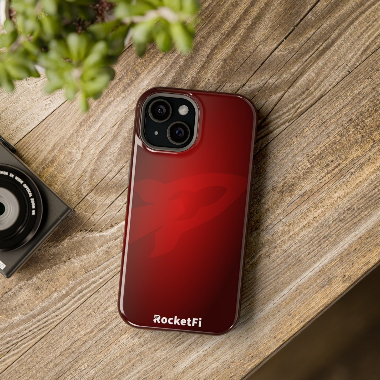 RocketFi MagSafe Tough Case Red