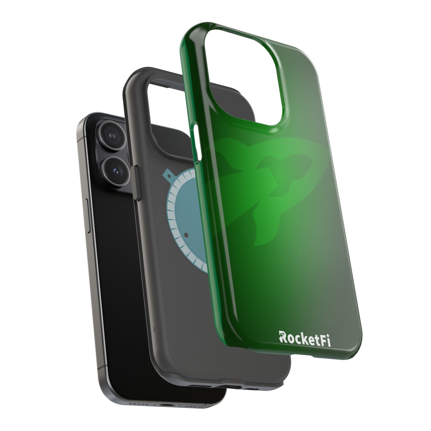RocketFi MagSafe Tough Case Green