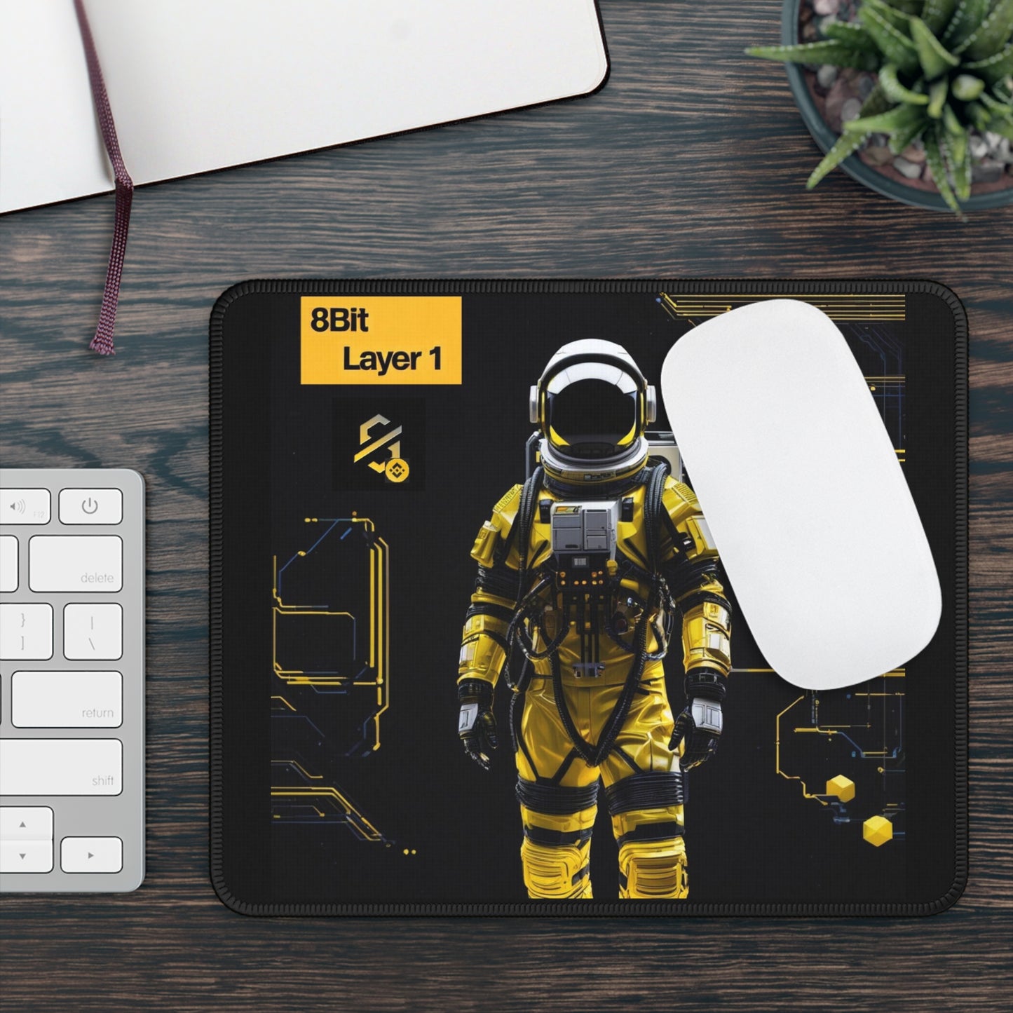 8Bit Chain Gaming Mouse Pad
