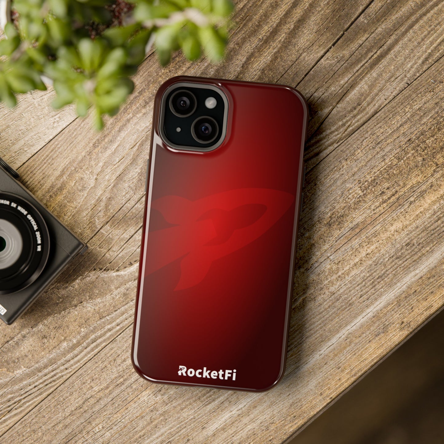 RocketFi MagSafe Tough Case Red