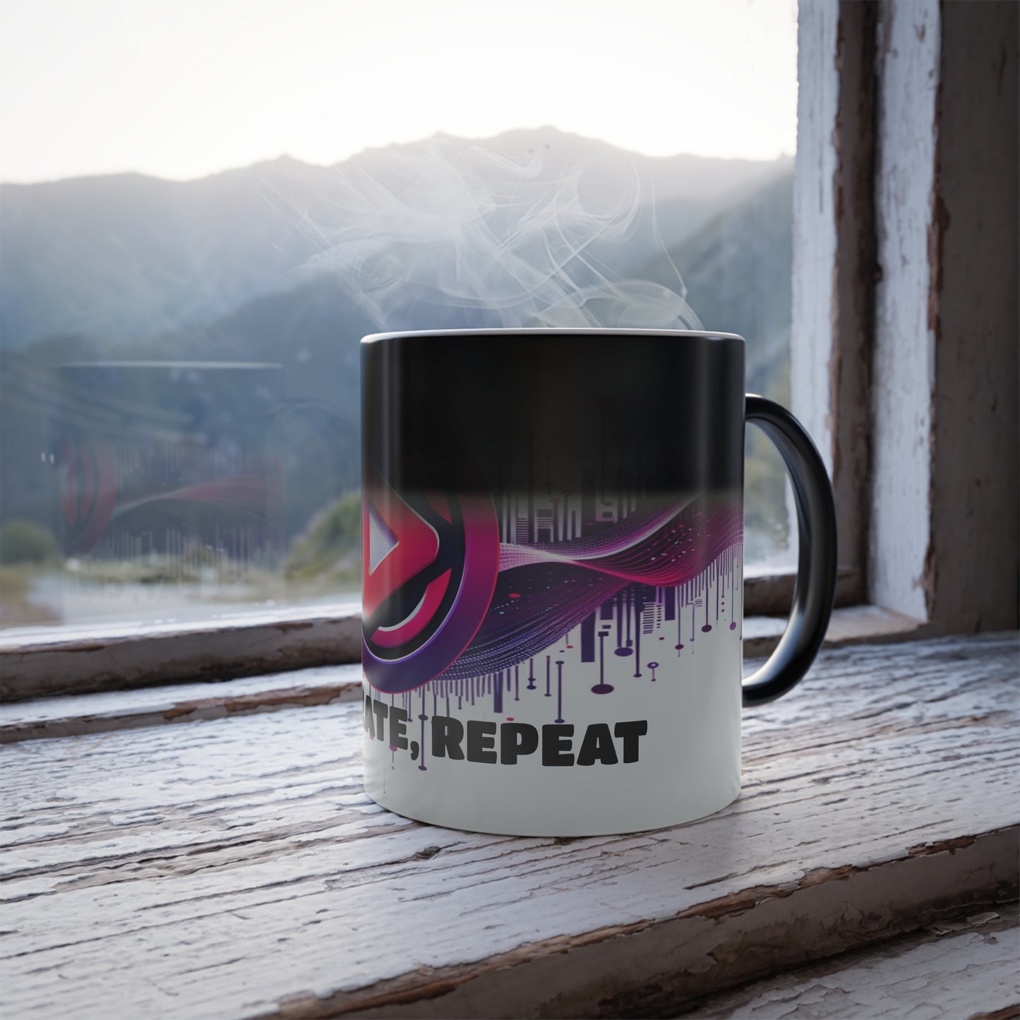 Vidiac Color Morphing Mug, 11oz