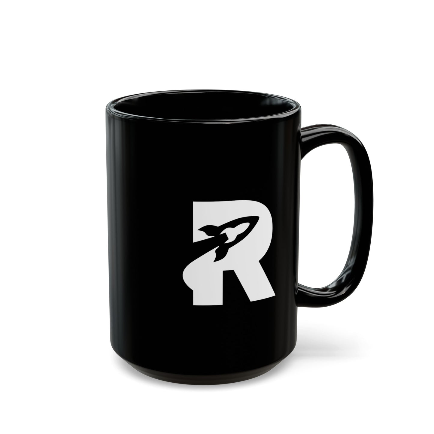 RocketFi Black Mug B (11oz, 15oz)