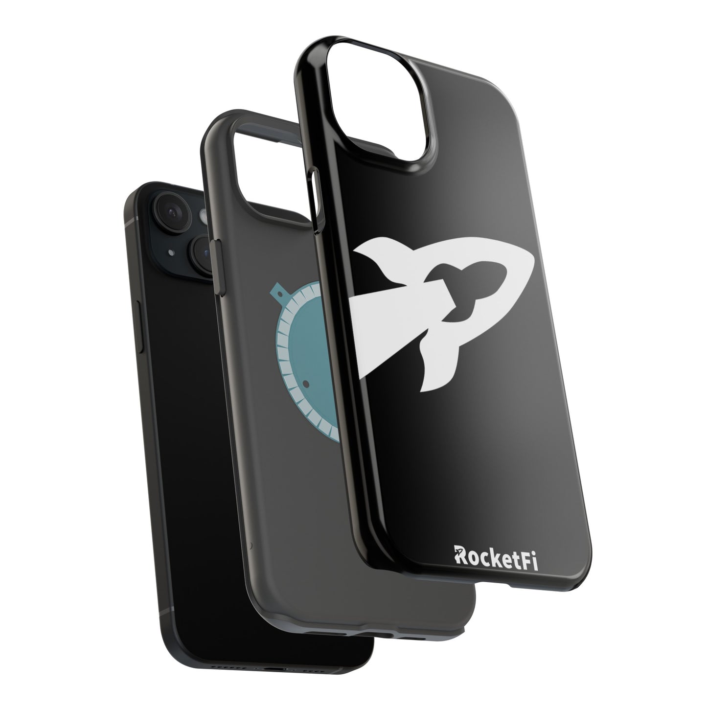 RocketFi MagSafe Tough Case Black