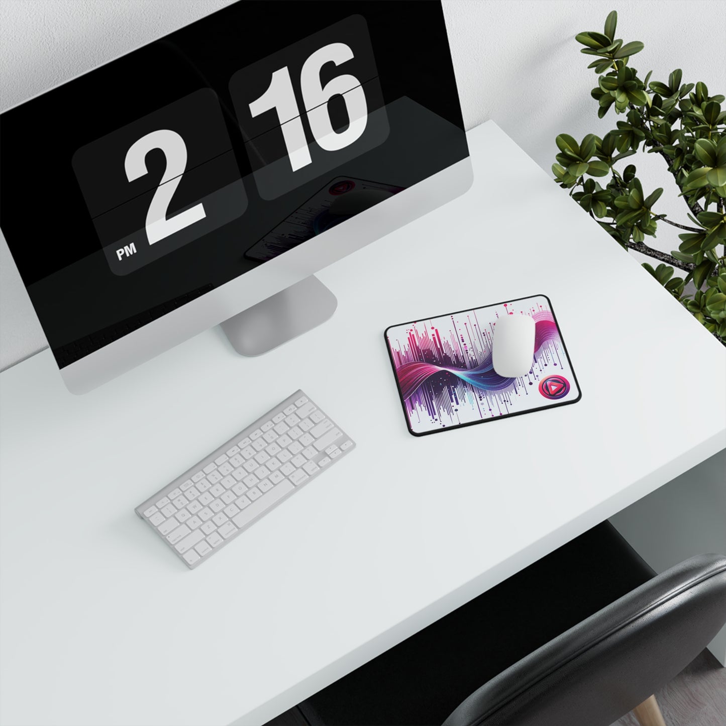 Vidiac Non-Slip Gaming Mouse Pad White