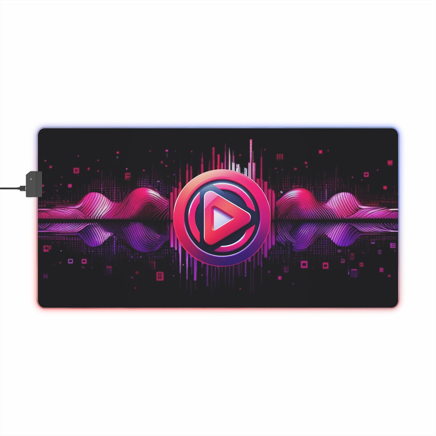 Vidiac LED Gaming Mouse Pad Dark