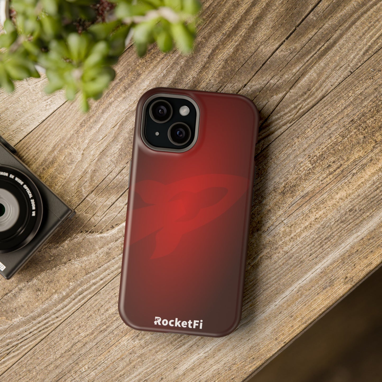 RocketFi MagSafe Tough Case Red