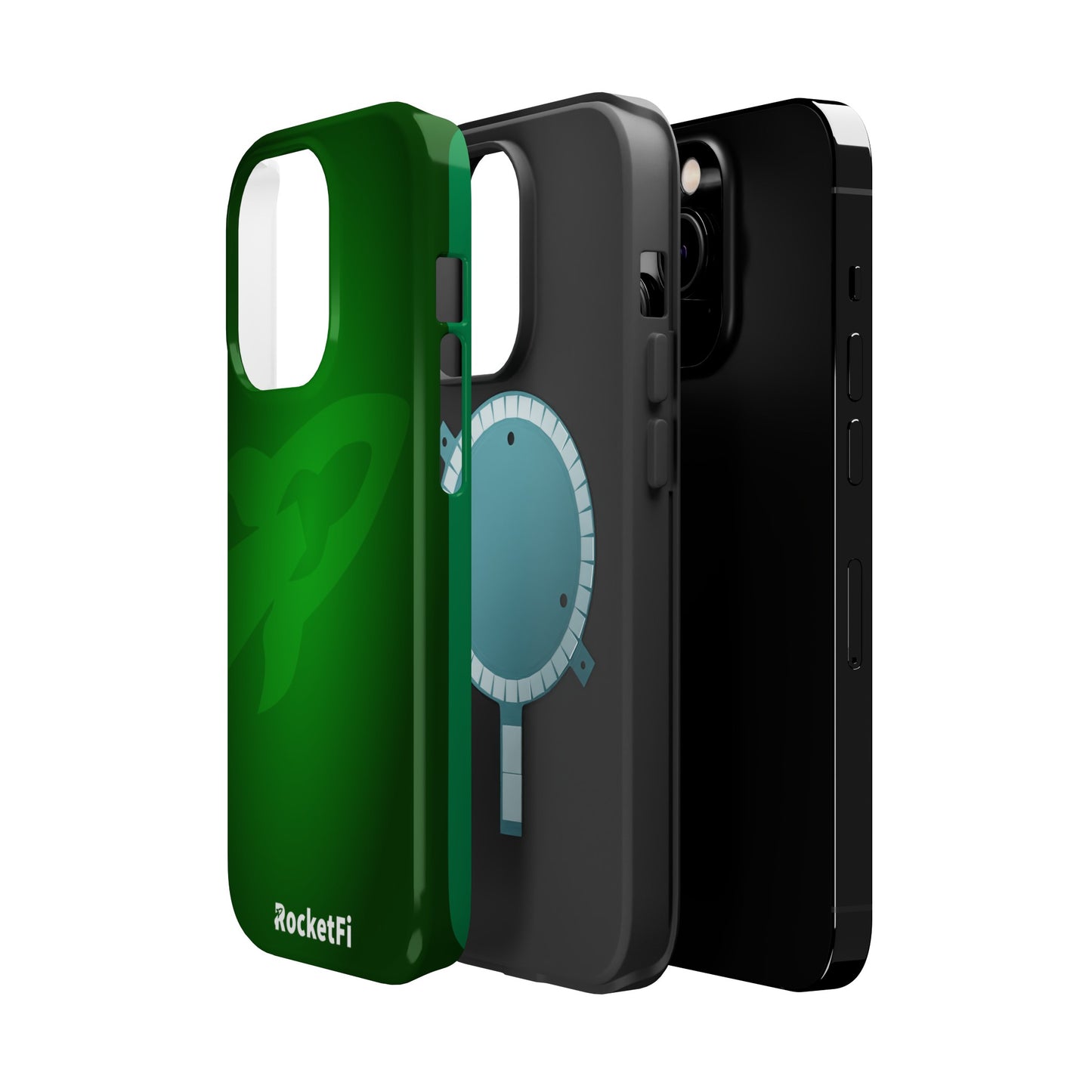 RocketFi MagSafe Tough Case Green