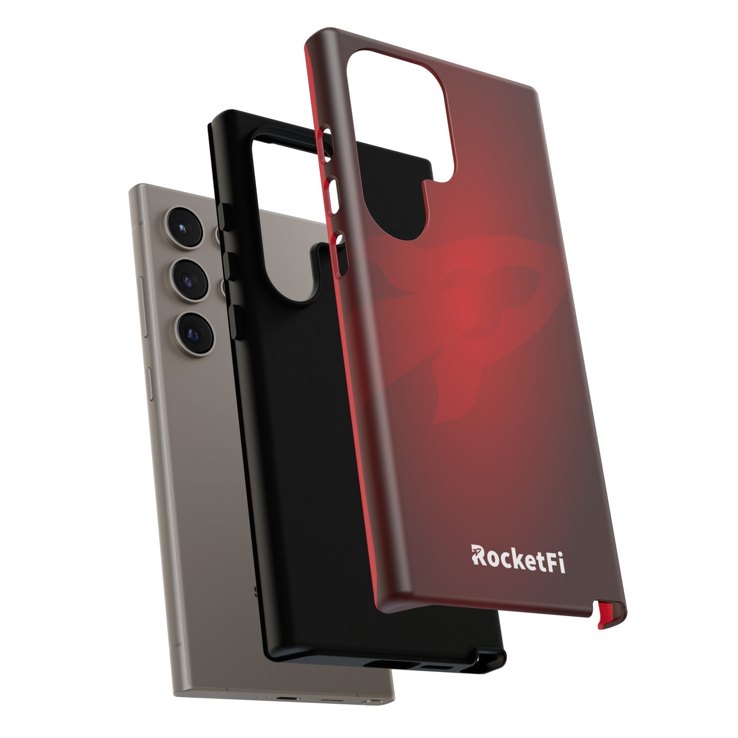 RocketFi Tough Case Red